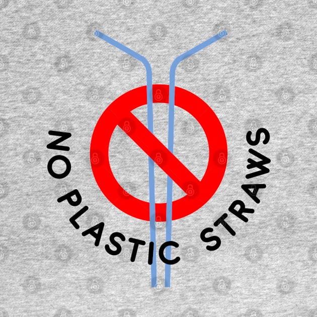 No Plastic Straws by Ageman